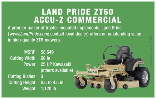 Land pride accu online z 60